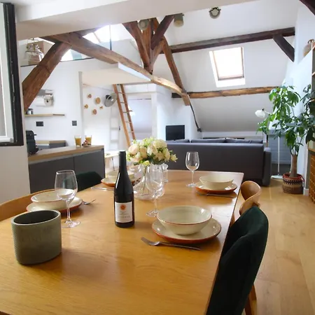 Le Penthouse Temple Apartment Paris